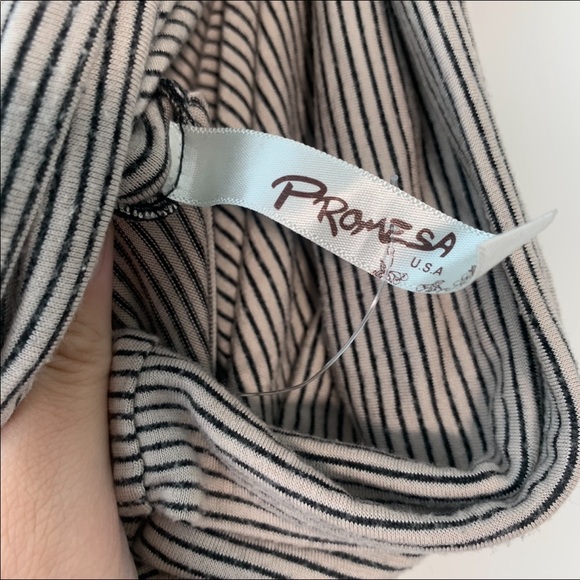 Striped Maxi Skirt - Large - Picture 3 of 4